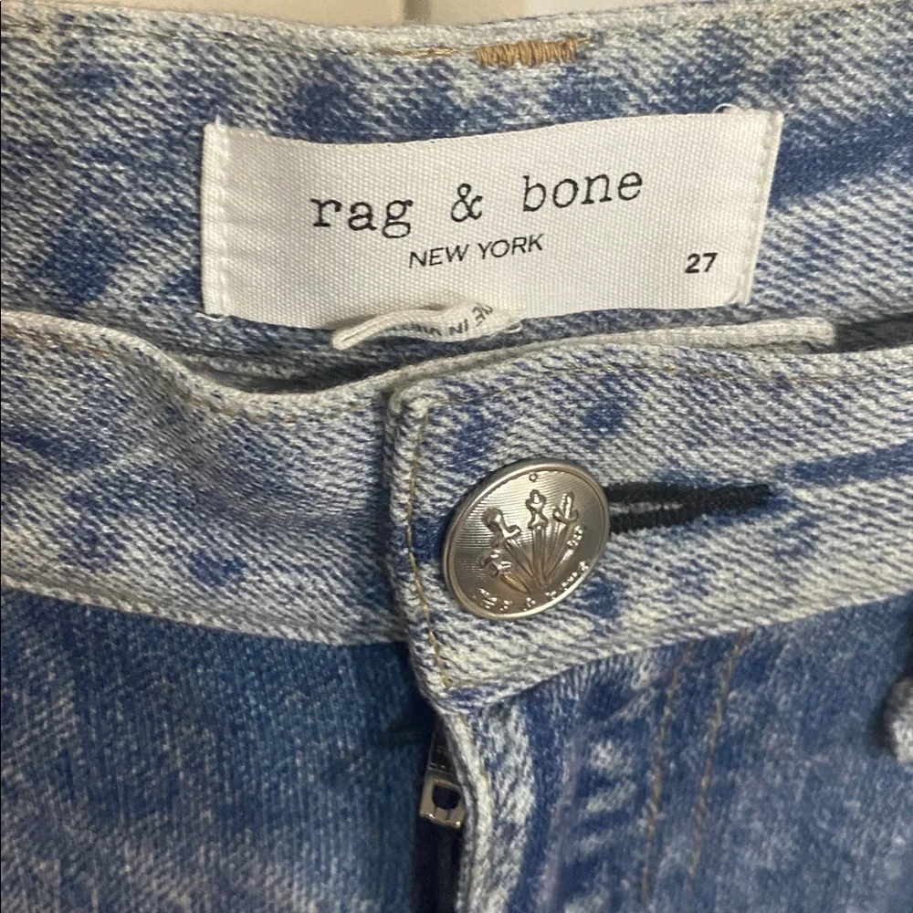 rag & bone Miramar high waist ankle wide leg jeans - Picture 3 of 3